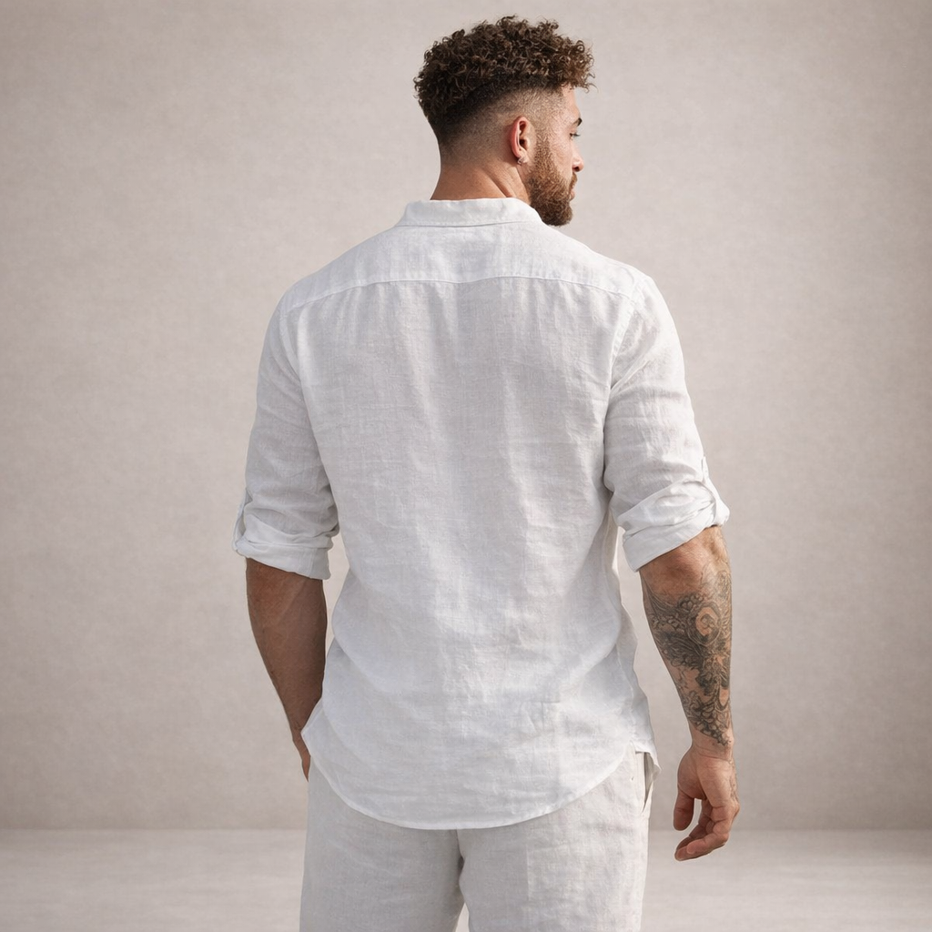 GABRIEL™ | Chemise à col montant