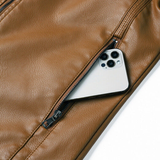GABRIEL™ | Veste zippée pour homme style motard