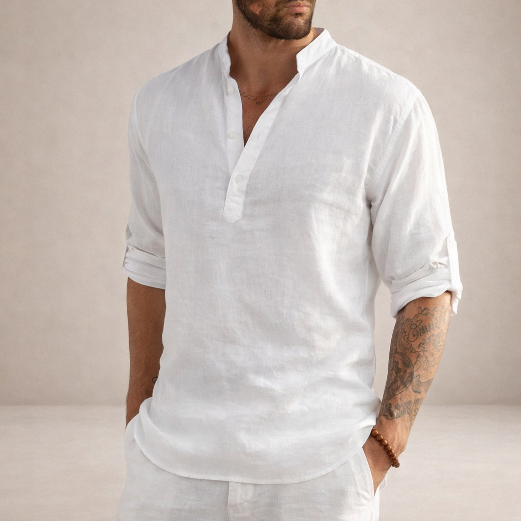 GABRIEL™ | Chemise à col montant