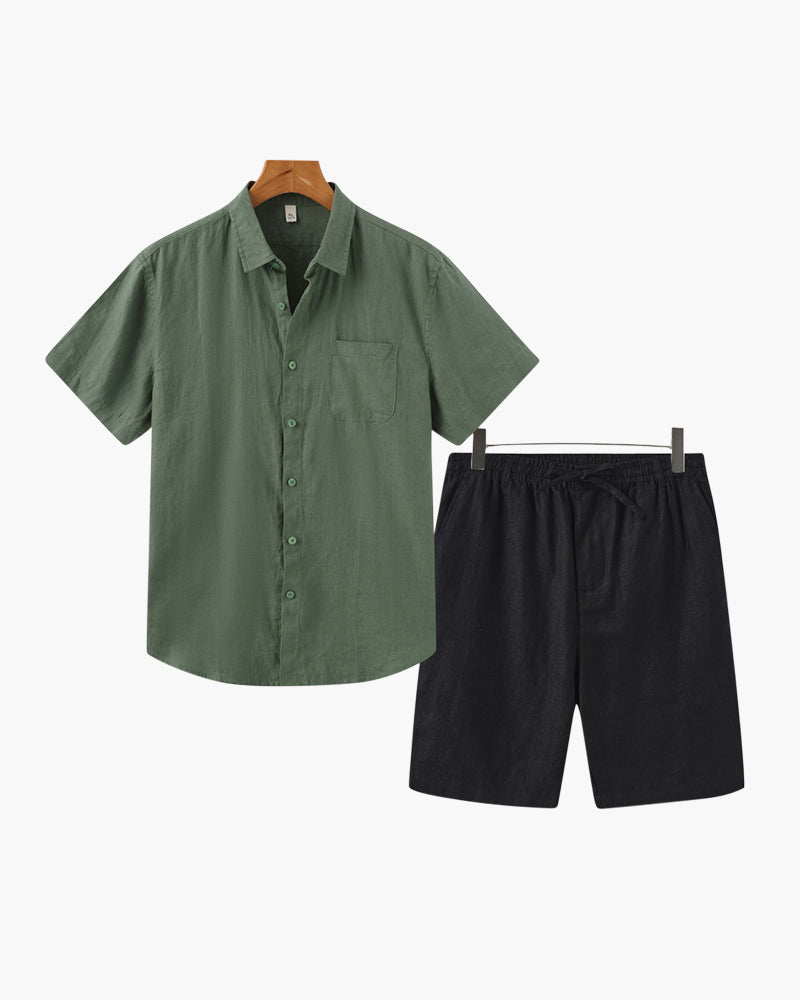 GABRIEL™ | Coordonné Lin Naturel