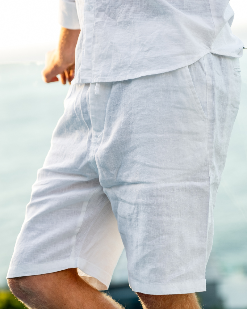 GABRIEL™ | Short Lin Droit