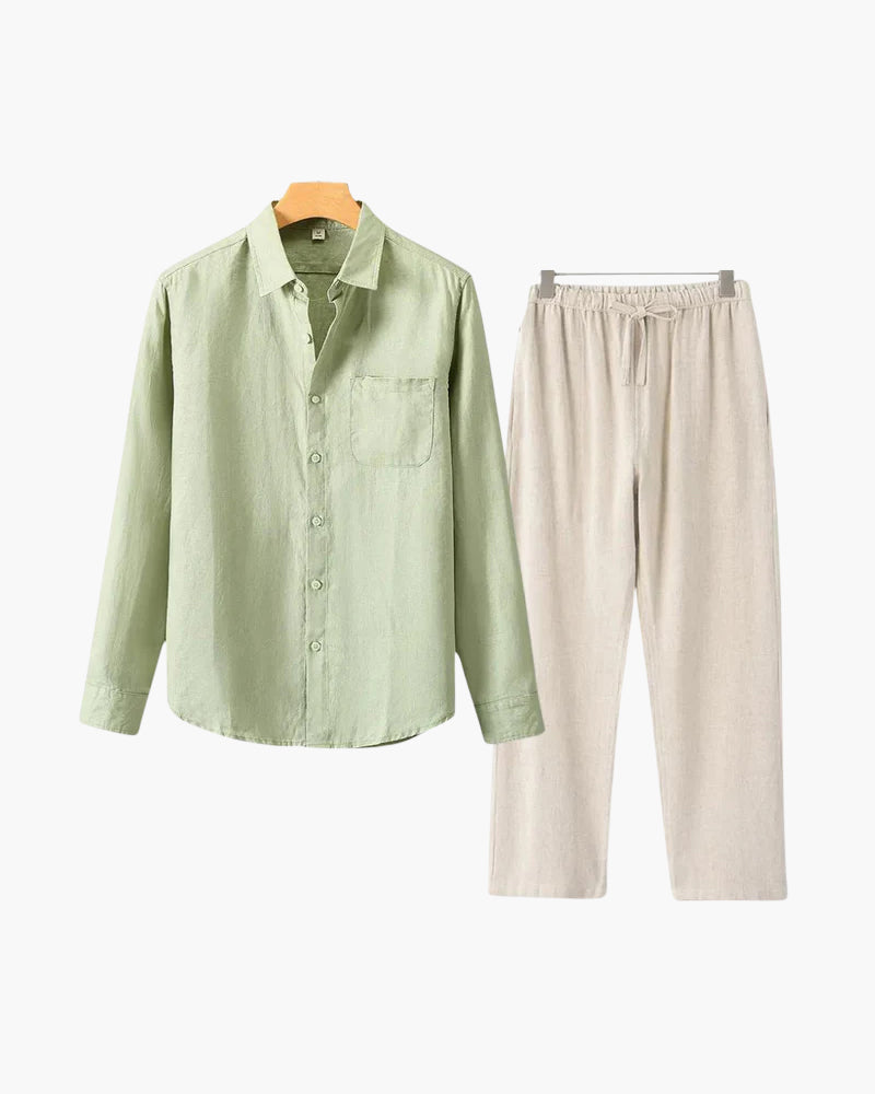 GABRIEL™ | Ensemble Lin Deux Pièces