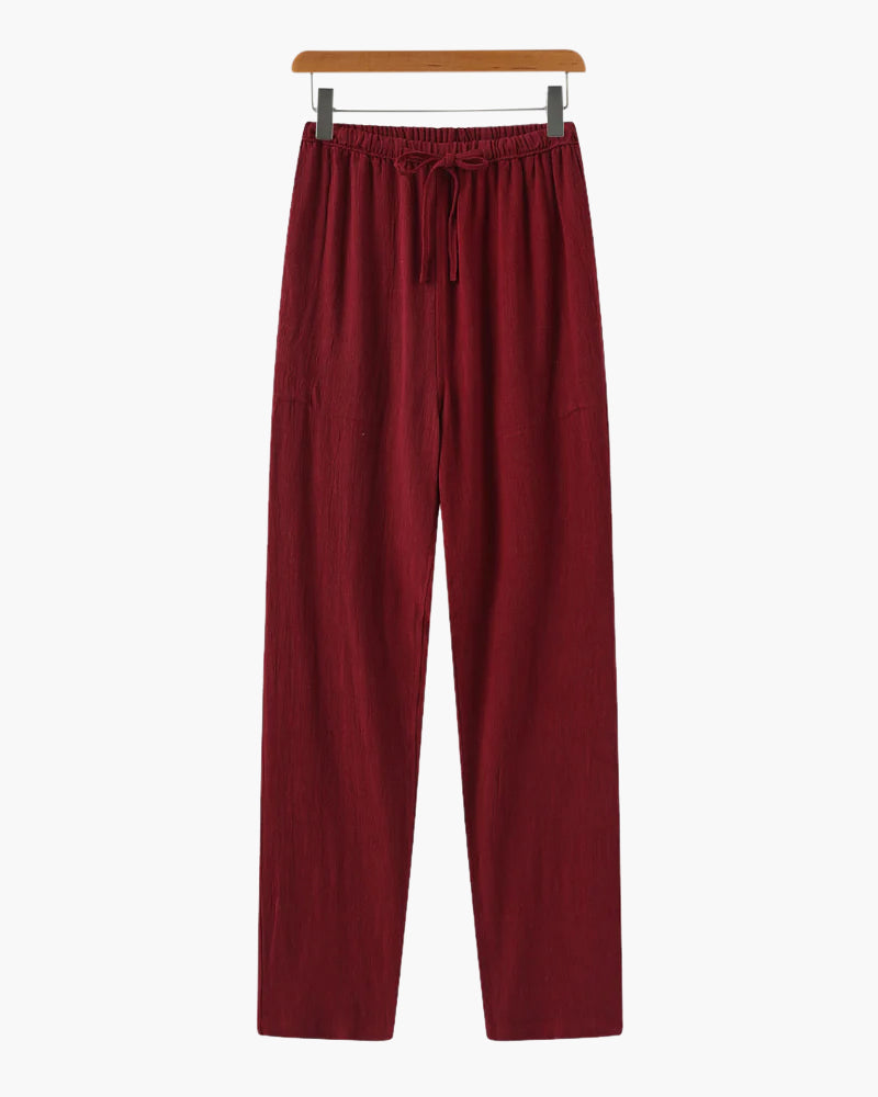 GABRIEL™ | Pantalon Lin Large
