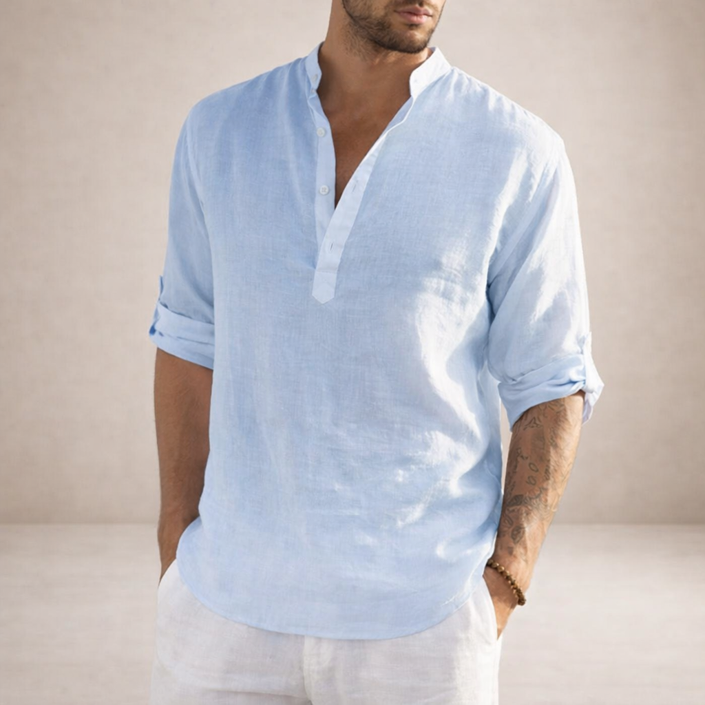 GABRIEL™ | Chemise à col montant
