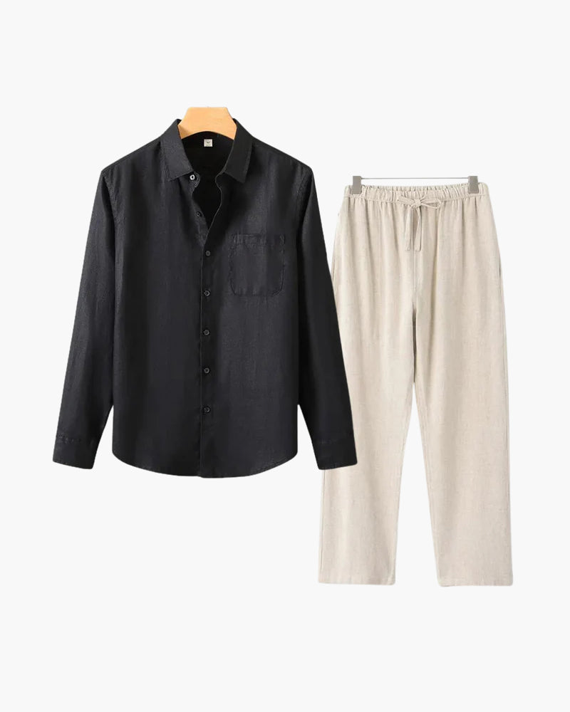 GABRIEL™ | Ensemble Lin Deux Pièces