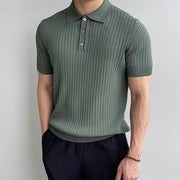 GABRIEL™ | Polo côtelé en coton pour homme
