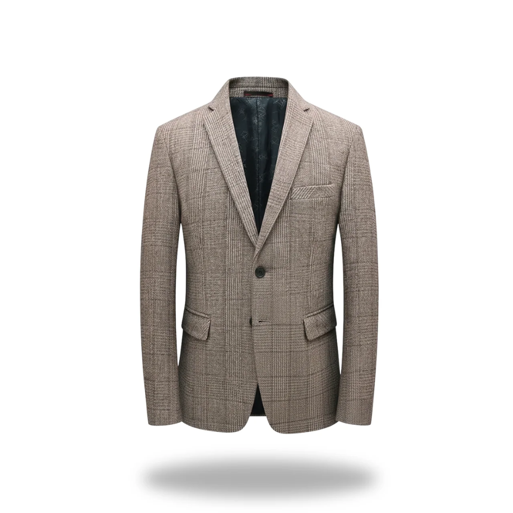 GABRIEL™ | Blazer habillé homme à carreaux Glen