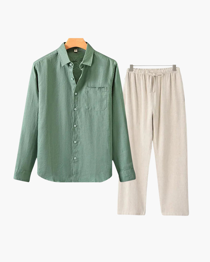 GABRIEL™ | Ensemble Lin Deux Pièces