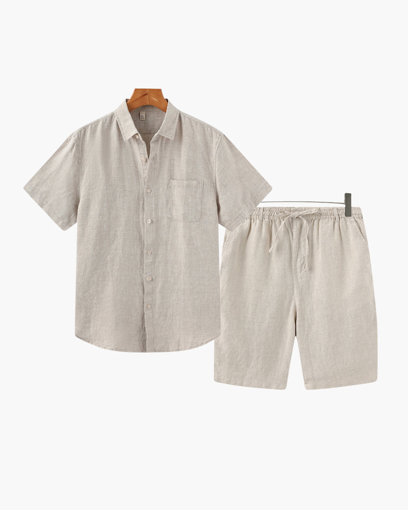 GABRIEL™ | Coordonné Lin Naturel