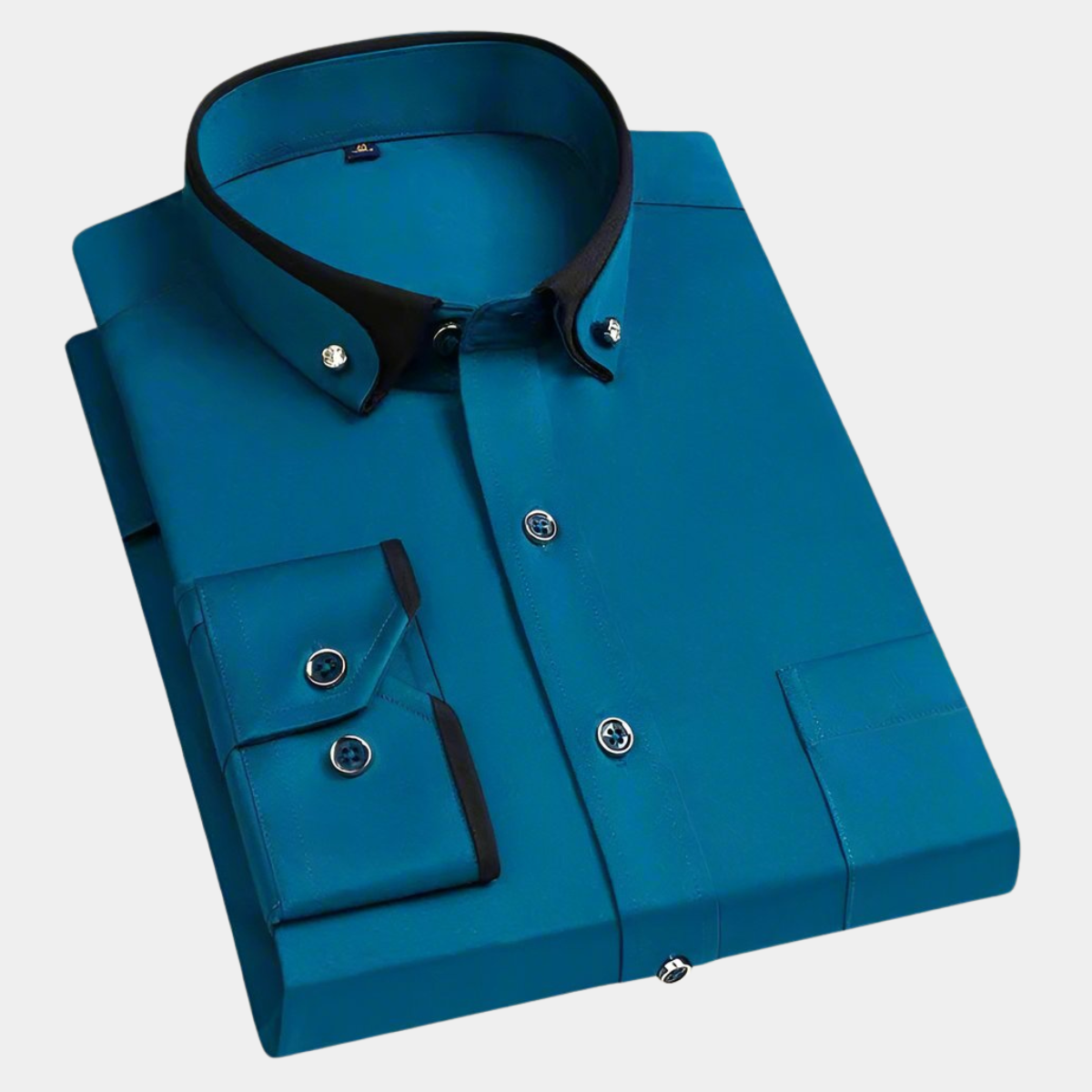 GABRIEL™ | Chemise Col Contrasté