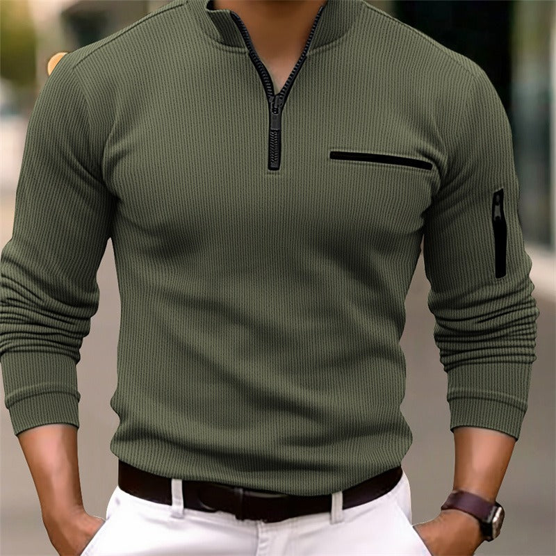 GABRIEL™ | Chemise Col Zippé