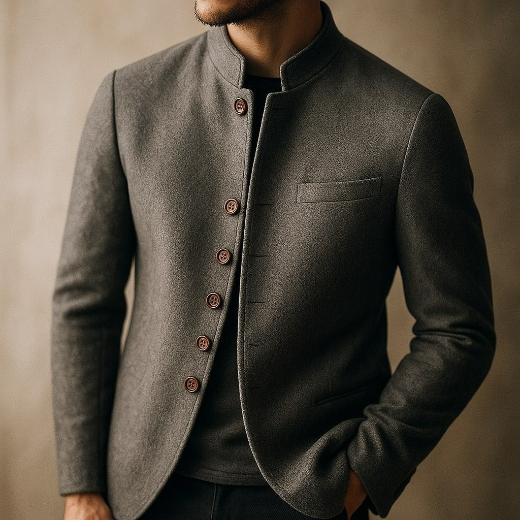 GABRIEL™ | Veste en laine boutonnée