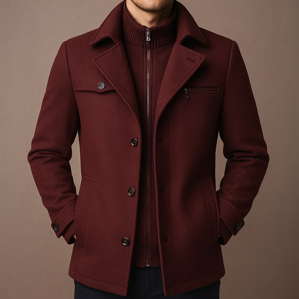 GABRIEL™ | Manteau à double fermeture