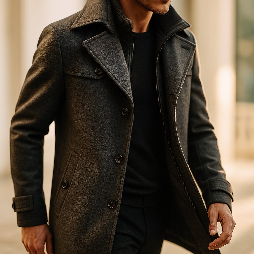 GABRIEL™ | Manteau à double fermeture