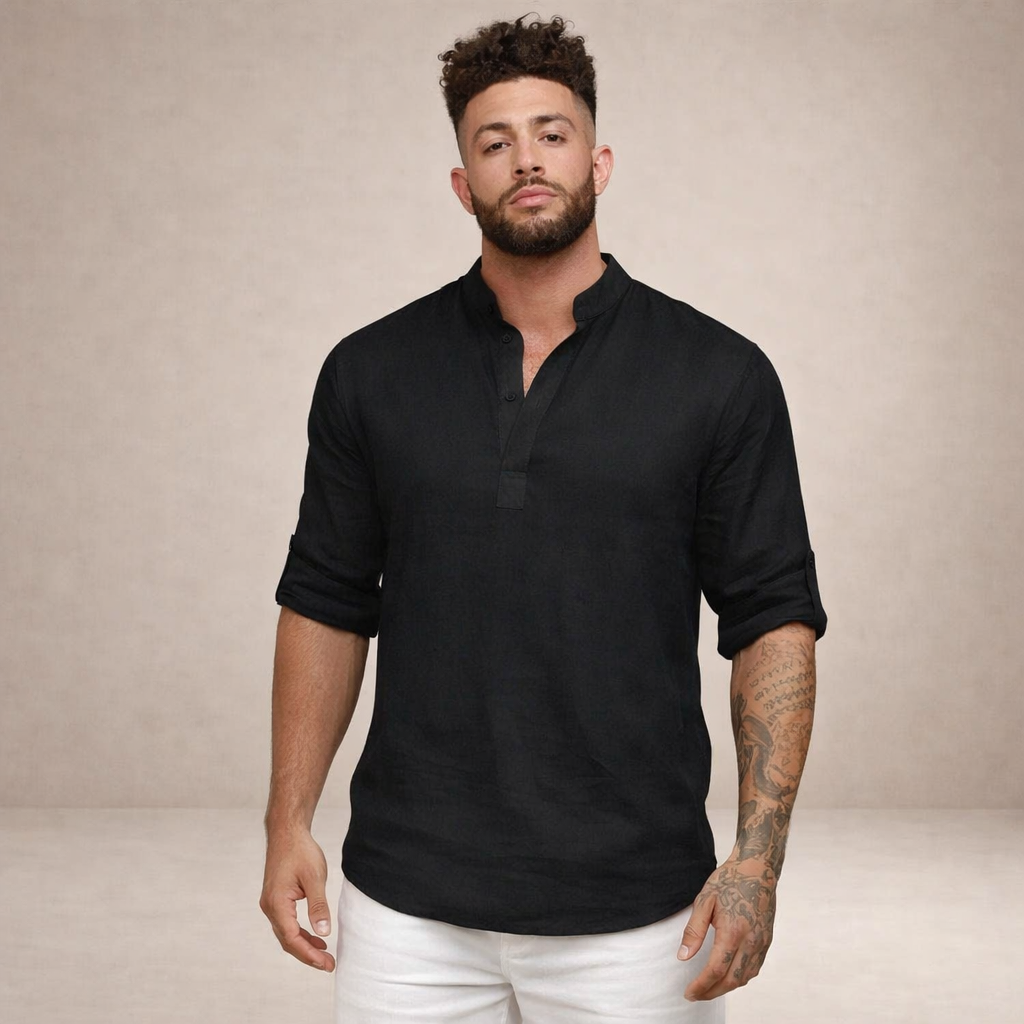 GABRIEL™ | Chemise à col montant