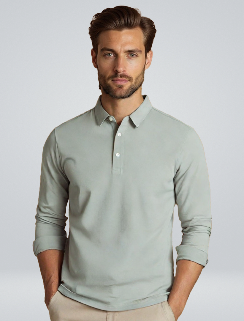 GABRIEL™ | Chemise à manches longues avec col