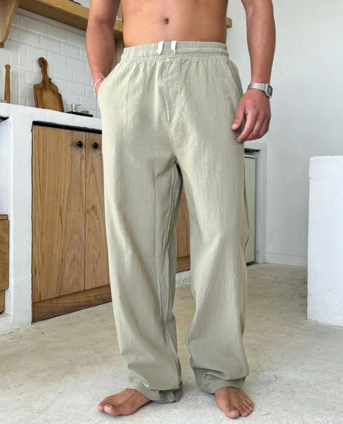 GABRIEL™ | Pantalon en lin Sicily pour homme