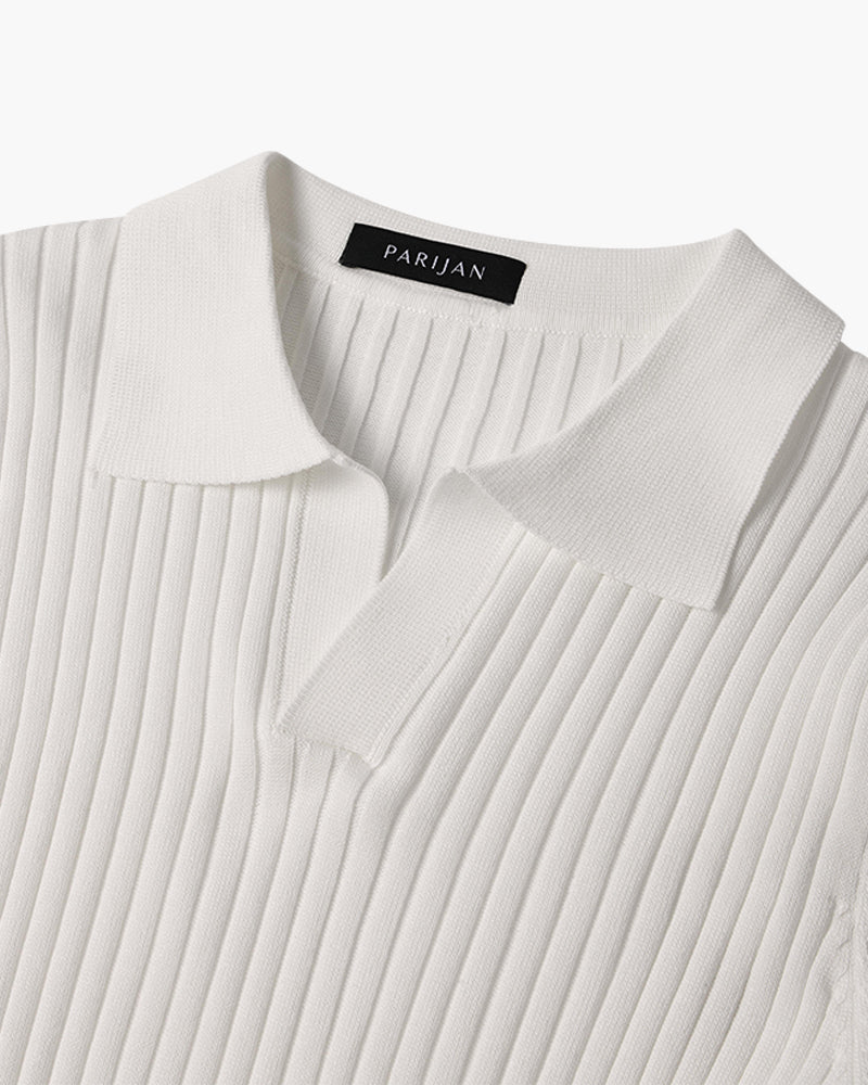 GABRIEL™ | Polo à col V à manches courtes