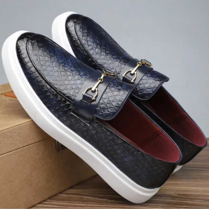 GABRIEL™ | Mocassins Texturés