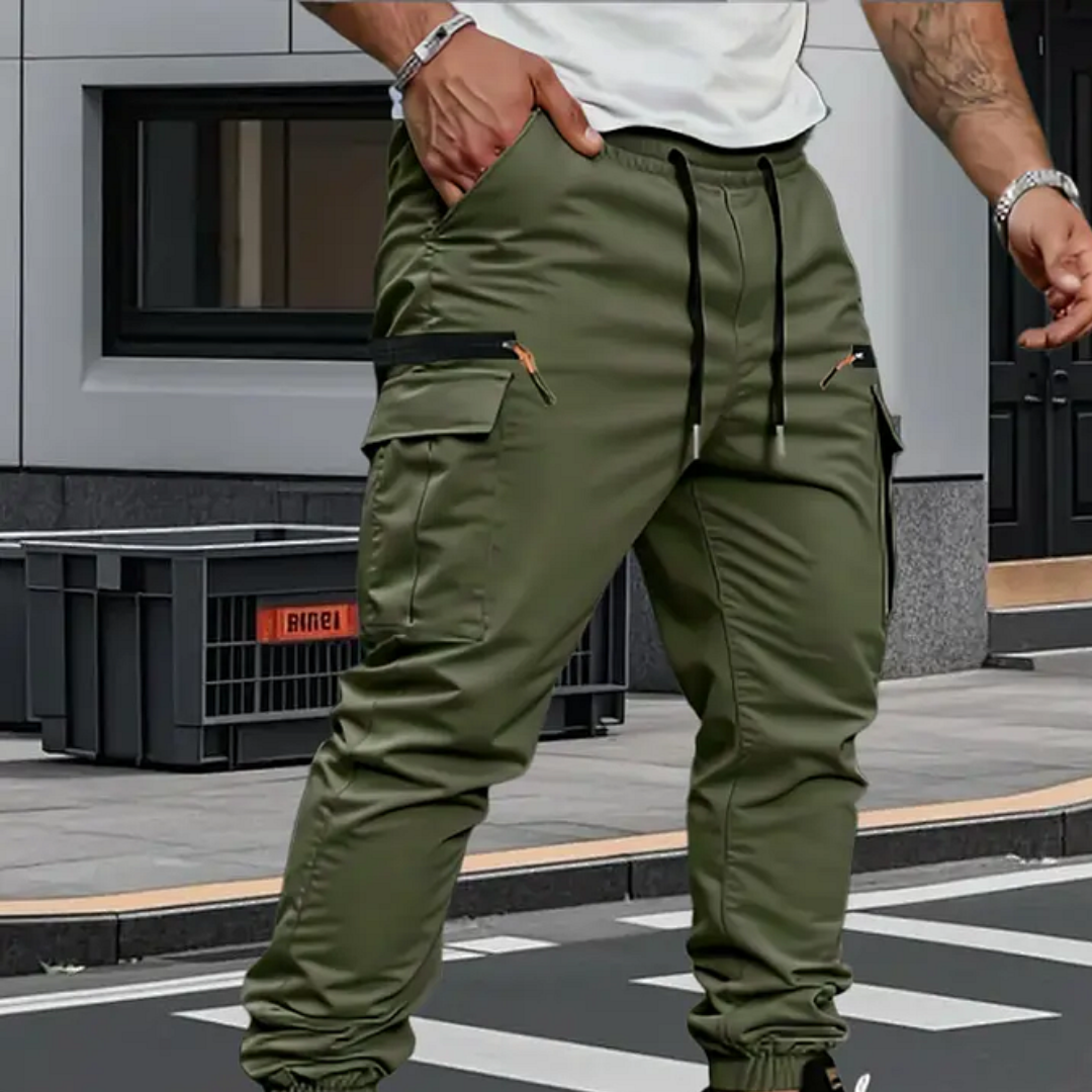 GABRIEL™ | Pantalon cargo pour homme à poches zippées