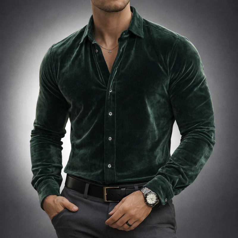 GABRIEL™ | Chemise Velours