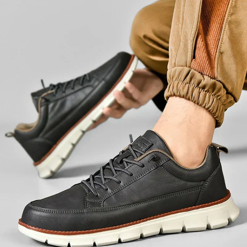 GABRIEL™ | Baskets Cuir Amorties