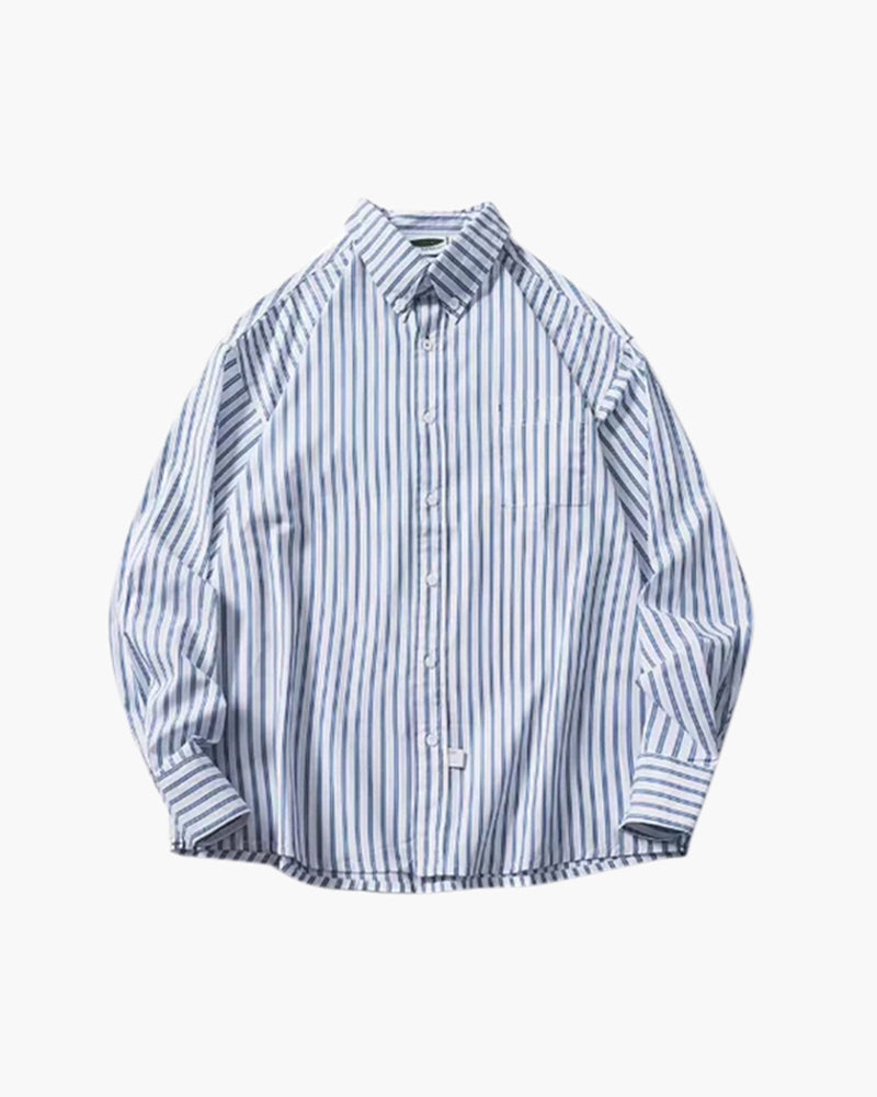 GABRIEL™ | Chemise Oversize Rayée