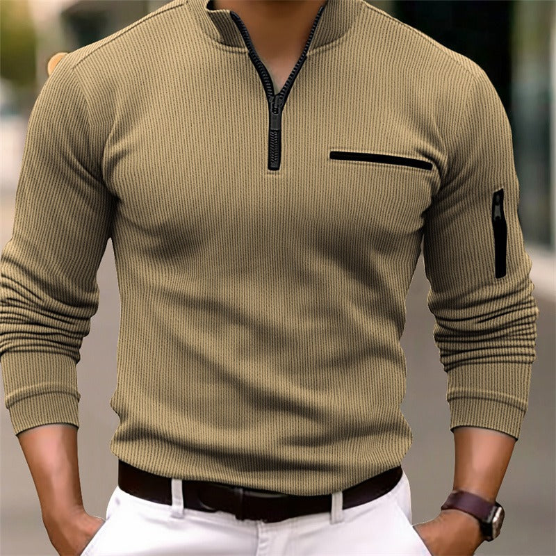 GABRIEL™ | Chemise Col Zippé