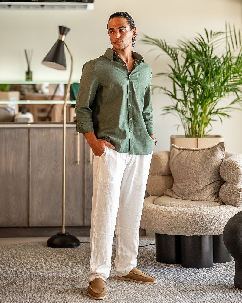 GABRIEL™ | Ensemble Lin Deux Pièces