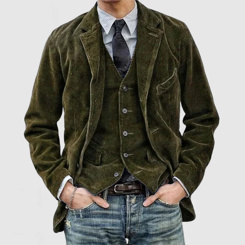 GABRIEL™ | VESTE ET GILET VINTAGE ÉLÉGANTS