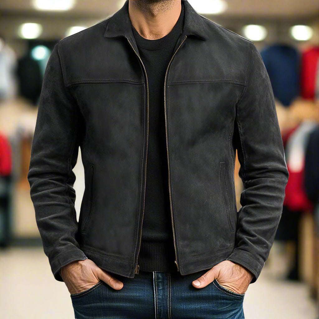 GABRIEL™ | Blouson en daim