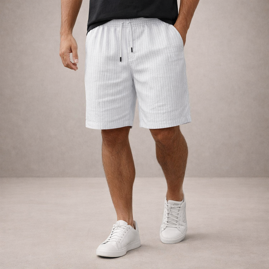 GABRIEL™ | Shorts décontractés en lin