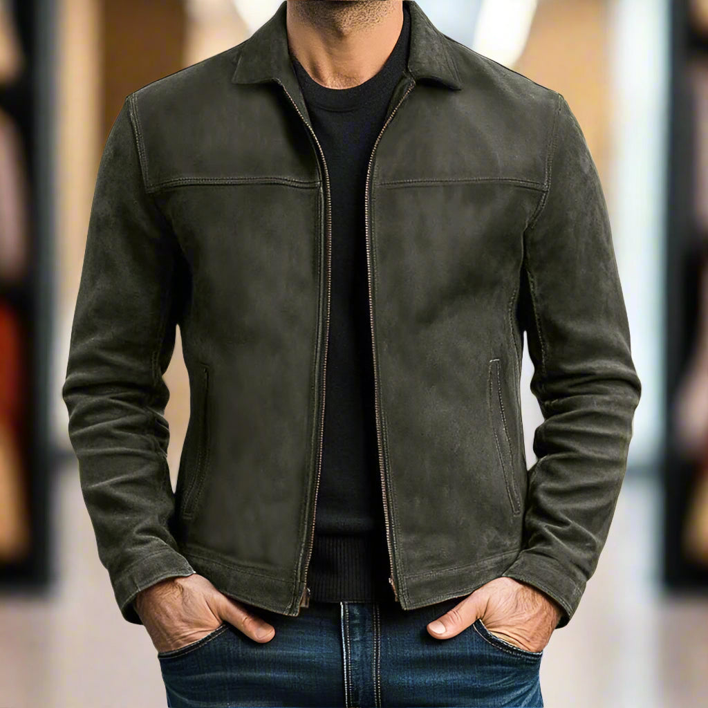 GABRIEL™ | Blouson en daim