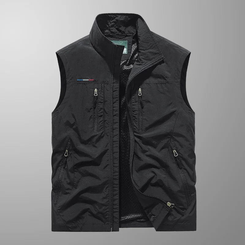 GABRIEL™ | Gilet zippé en nylon pour homme