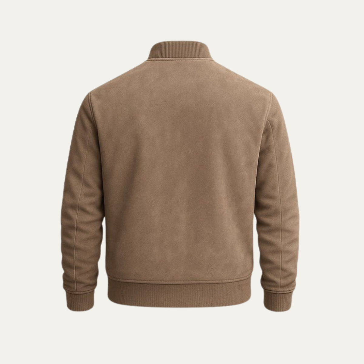 GABRIEL™ | Bomber Suède Minimaliste