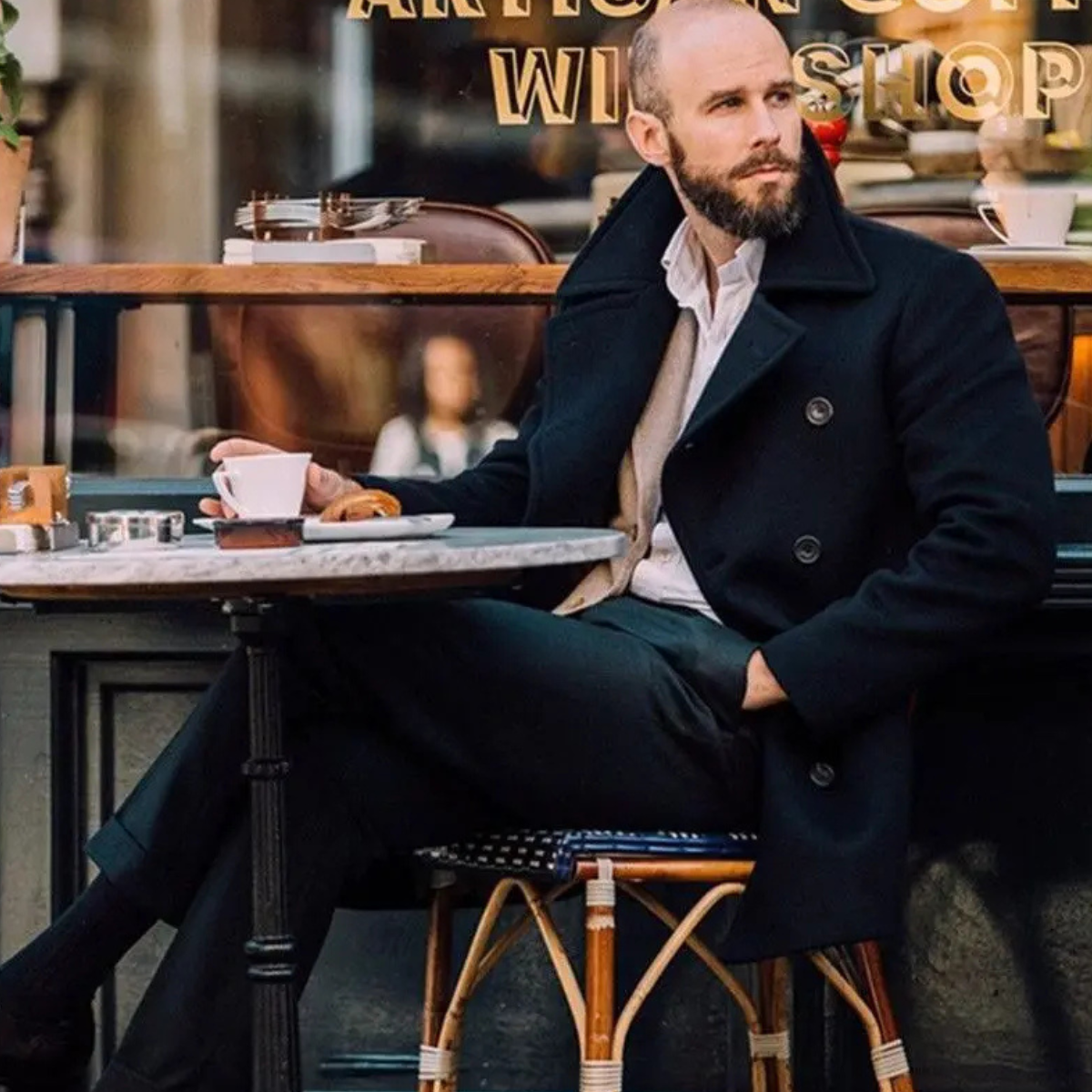 GABRIEL™ | Manteau en laine à double boutonnage