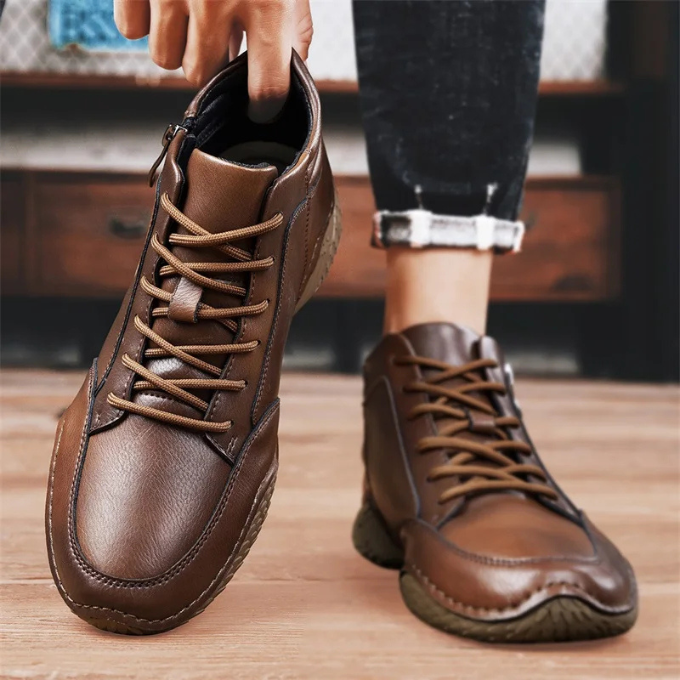 GABRIEL™ | Bottines Cuir Mat