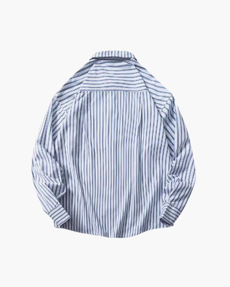 GABRIEL™ | Chemise Oversize Rayée