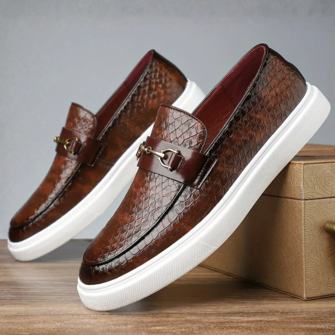 GABRIEL™ | Mocassins Texturés