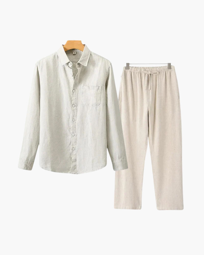 GABRIEL™ | Ensemble Lin Deux Pièces