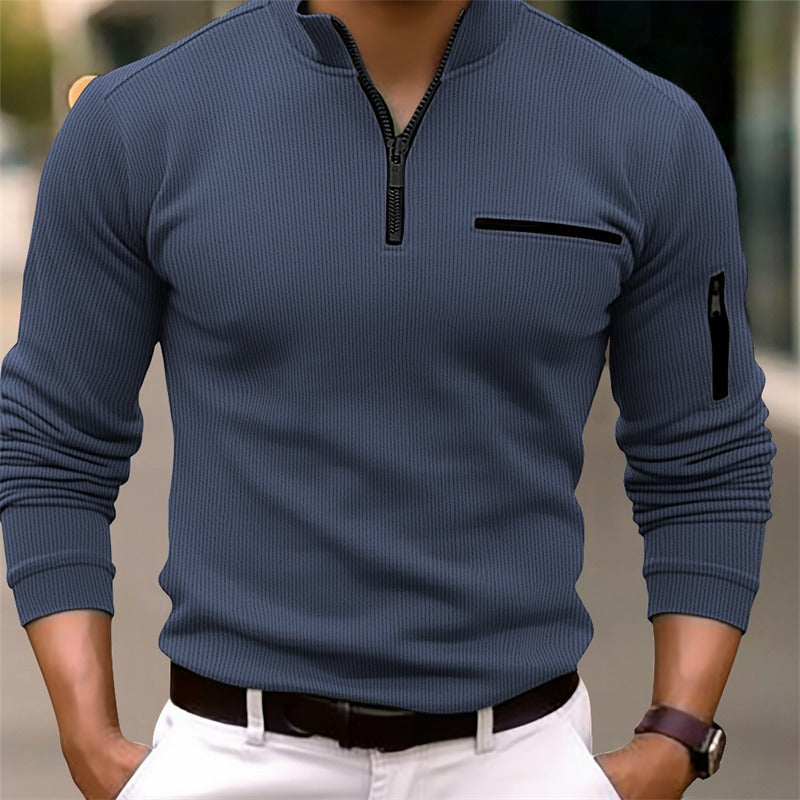 GABRIEL™ | Chemise Col Zippé