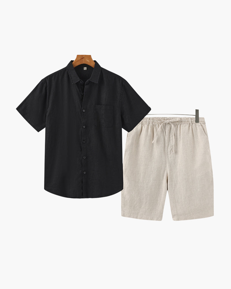 GABRIEL™ | Coordonné Lin Naturel