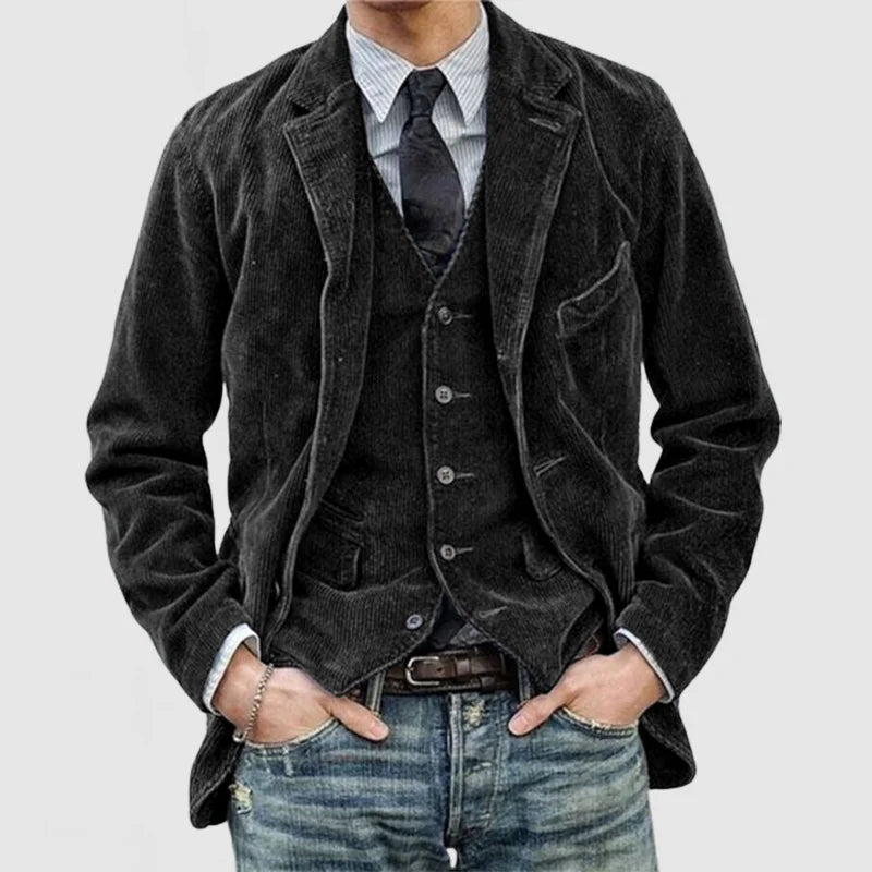 GABRIEL™ | VESTE ET GILET VINTAGE ÉLÉGANTS
