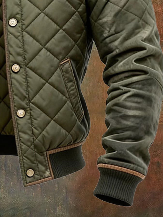 GABRIEL™ | Veste matelassée patinée