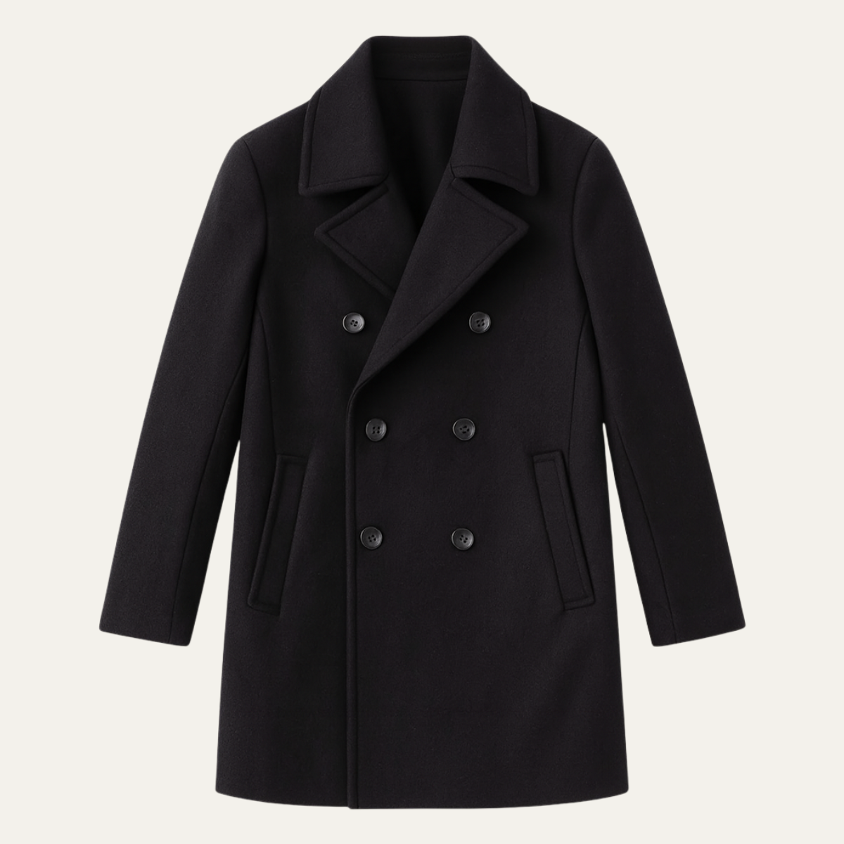 GABRIEL™ | Manteau en laine à double boutonnage