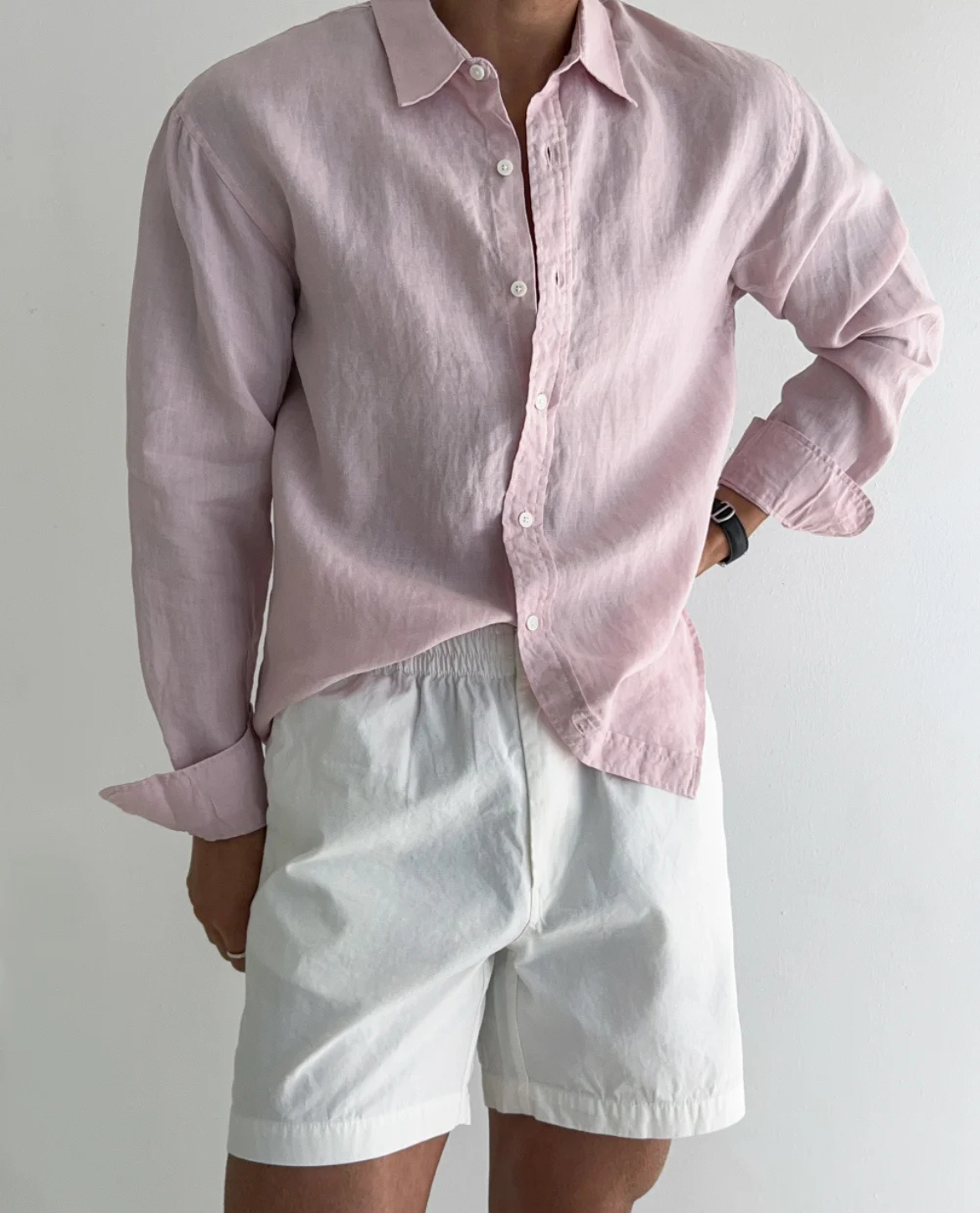 GABRIEL™ | Chemise en lin pour homme Santorini