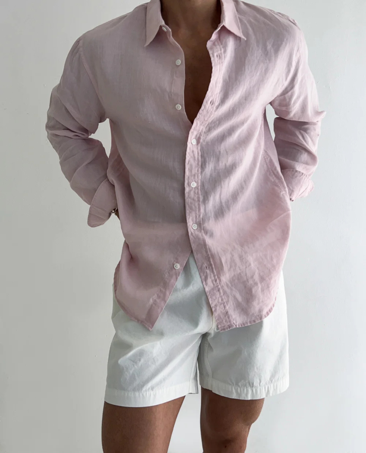 GABRIEL™ | Chemise en lin pour homme Santorini