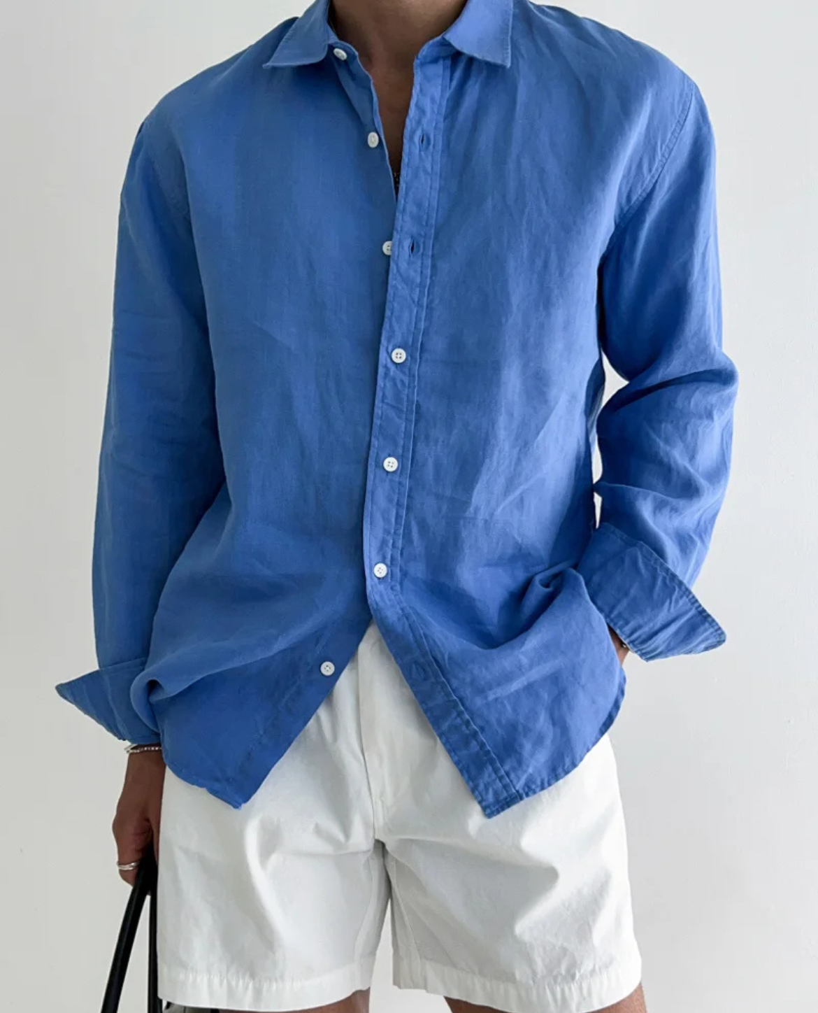 GABRIEL™ | Chemise en lin pour homme Santorini