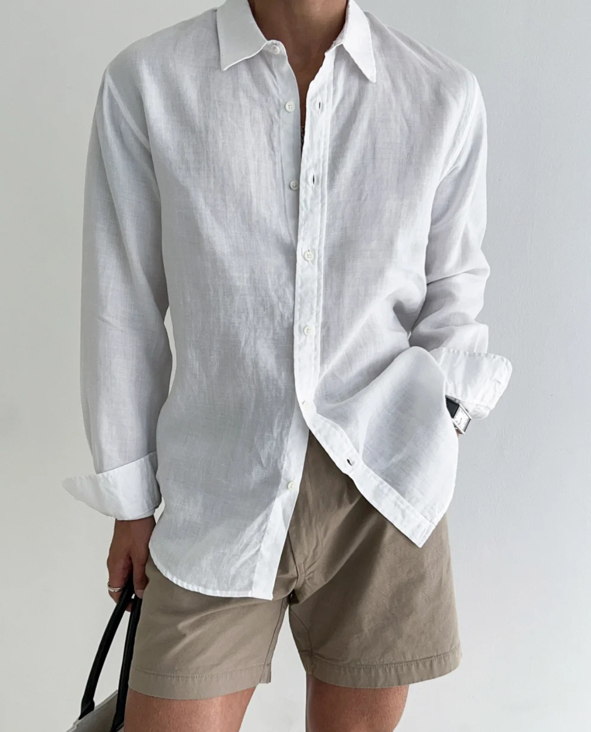 GABRIEL™ | Chemise en lin pour homme Santorini