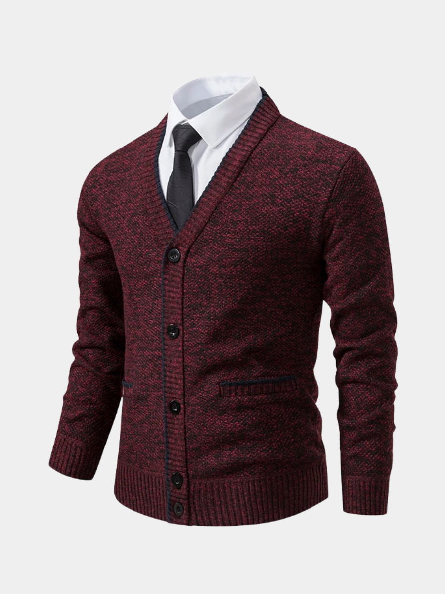 GABRIEL | TRICOT DE LUXE À COL EN V